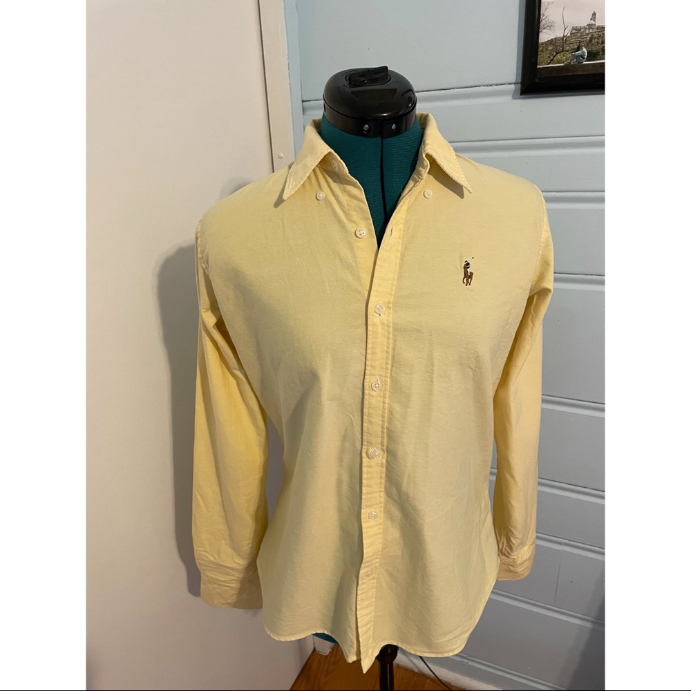 Yellow Ralph Lauren Button Down
